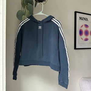 Adidas Cropped Hoodie 💙